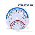 Pressure Gauge and Temperature Gauge